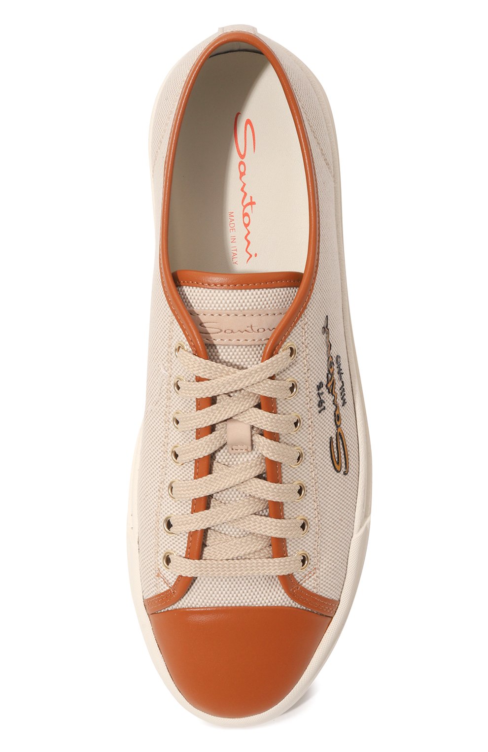 Комбинированные кеды gloria SANTONI, арт. MBGT21855PNNTS07E32, фото 6