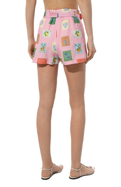 Льняные шорты PALM NOOSA, арт. RUMMY SH0RTS, фото 4