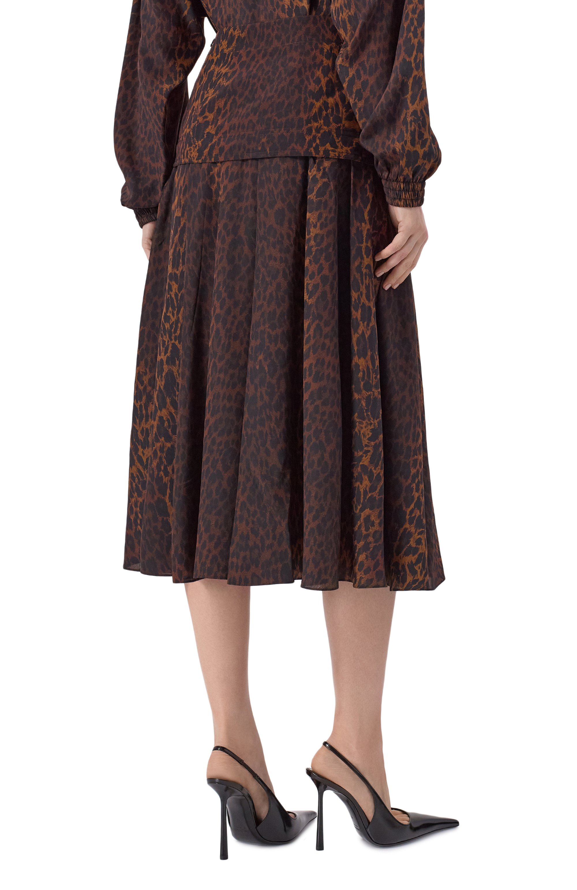 Шелковая юбка BALENCIAGA, арт. 850671/TSL71, фото 4