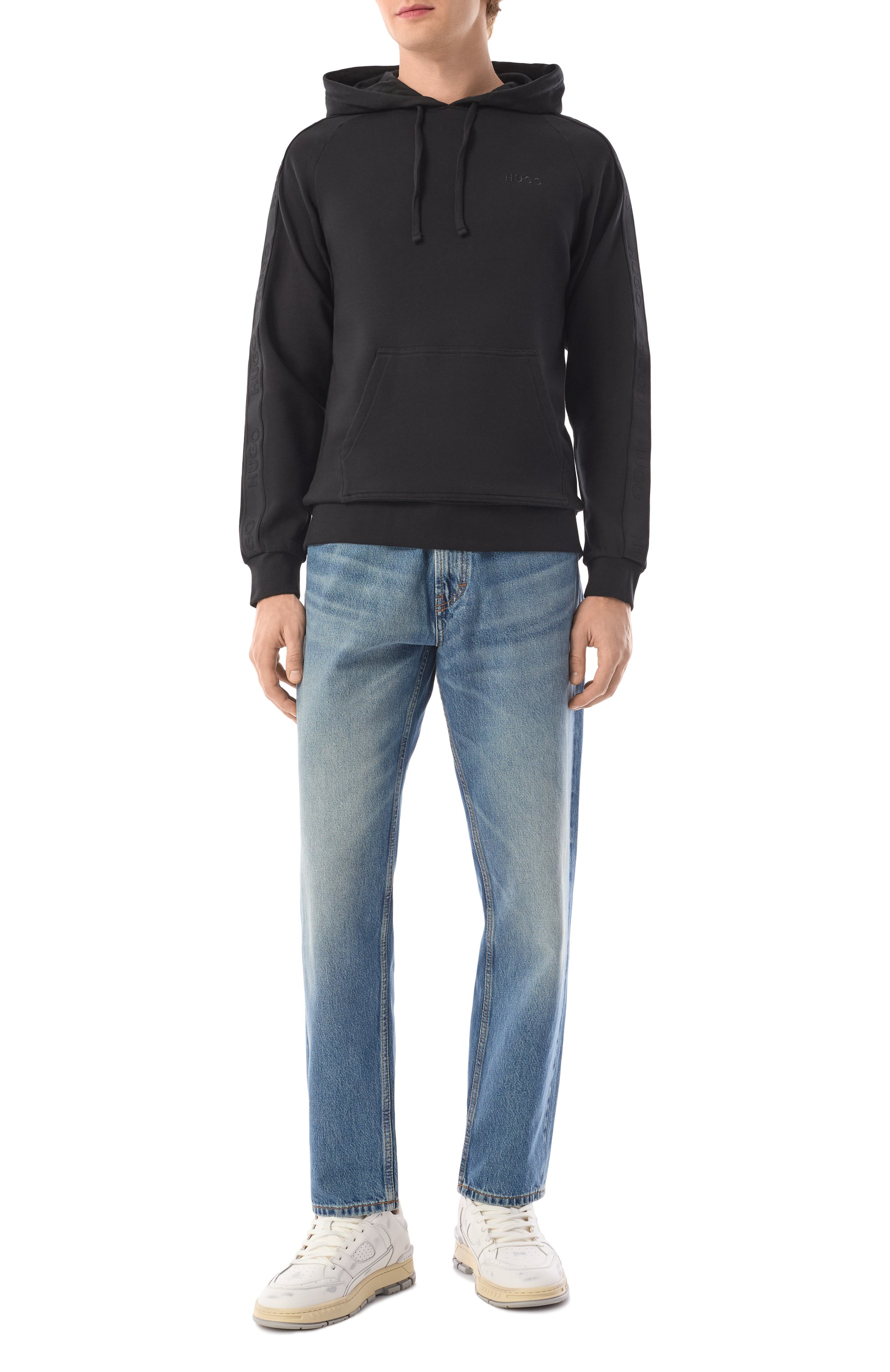 Хлопковое худи HUGO, арт. 50520502, фото 2