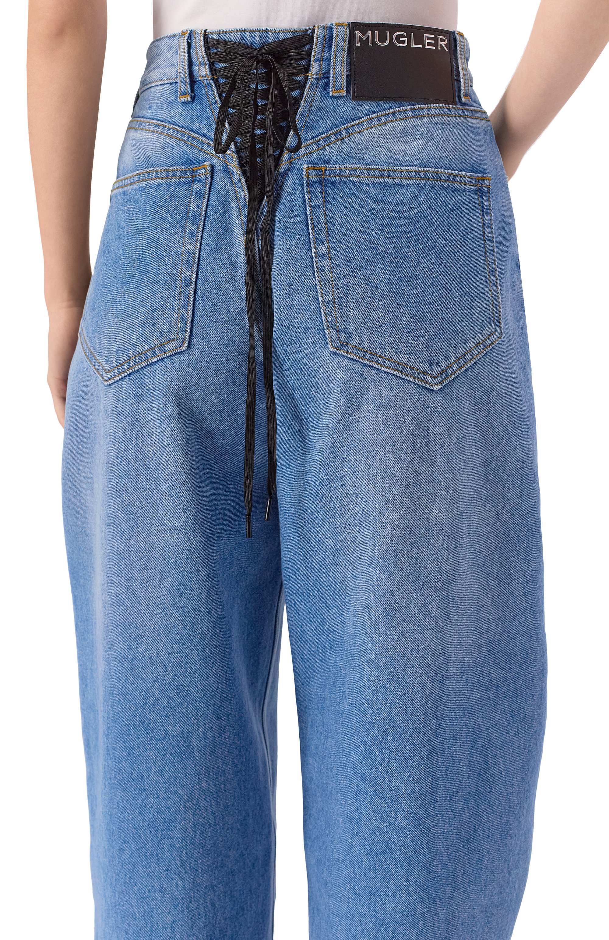 Джинсы MUGLER, арт. 25F6PA0487211, фото 5