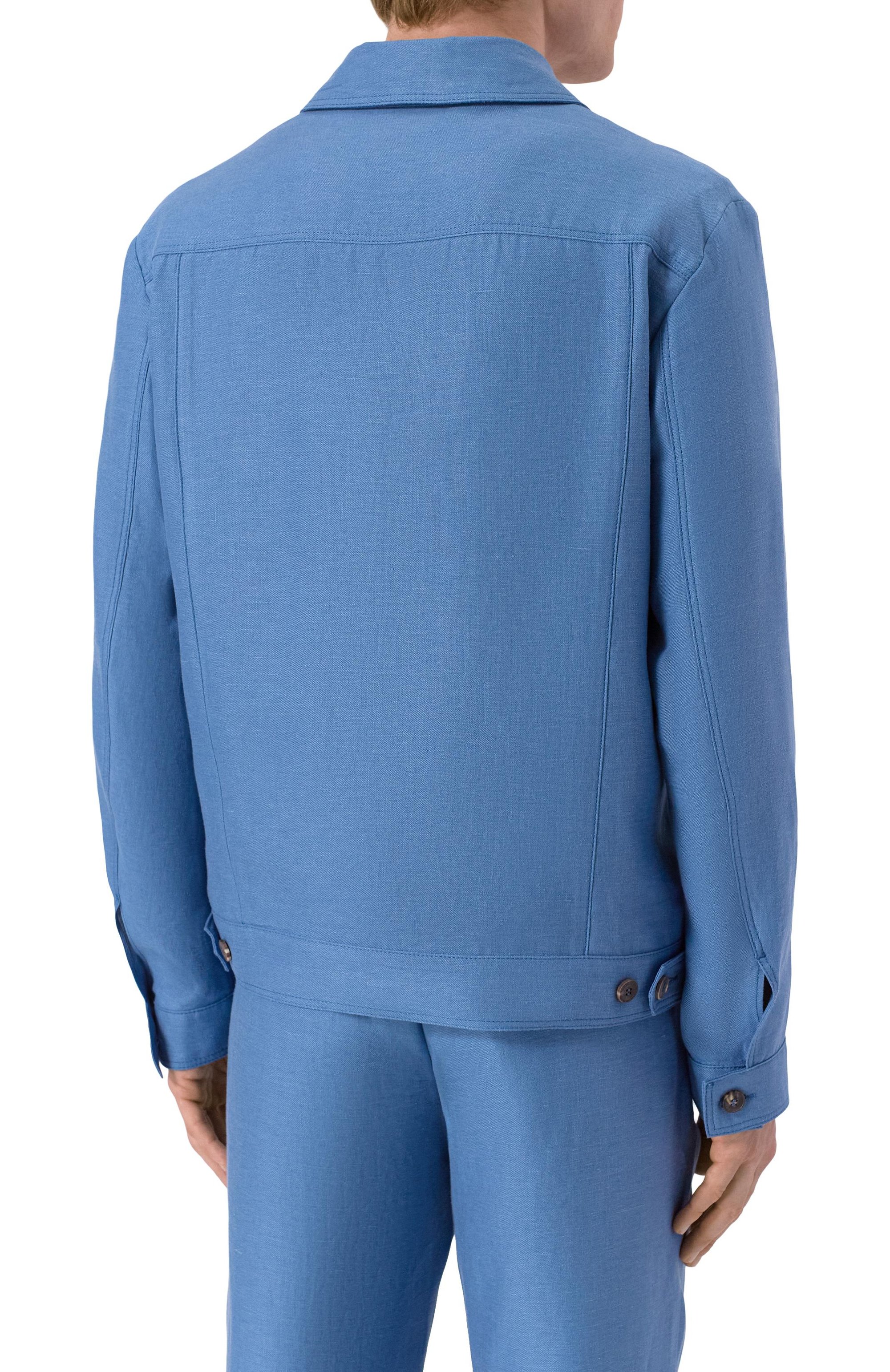 Куртка изо льна и шелка MVST, арт. M26.CSM.T403/TXAVI, фото 4