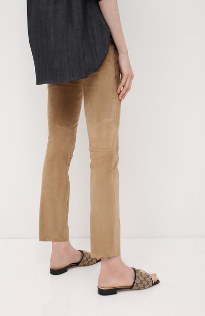 Замшевые брюки ESCADA, арт. 5024576, фото 4