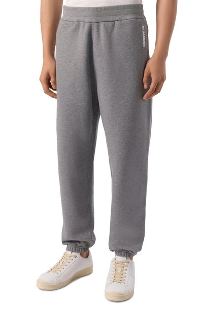 Хлопковые джоггеры JIL SANDER серого цвета по цене 107000 руб., арт. J22KA0384/J20133, фото 3 Хлопковые джоггеры JIL SANDER, арт. J22KA0384/J20133, фото 3