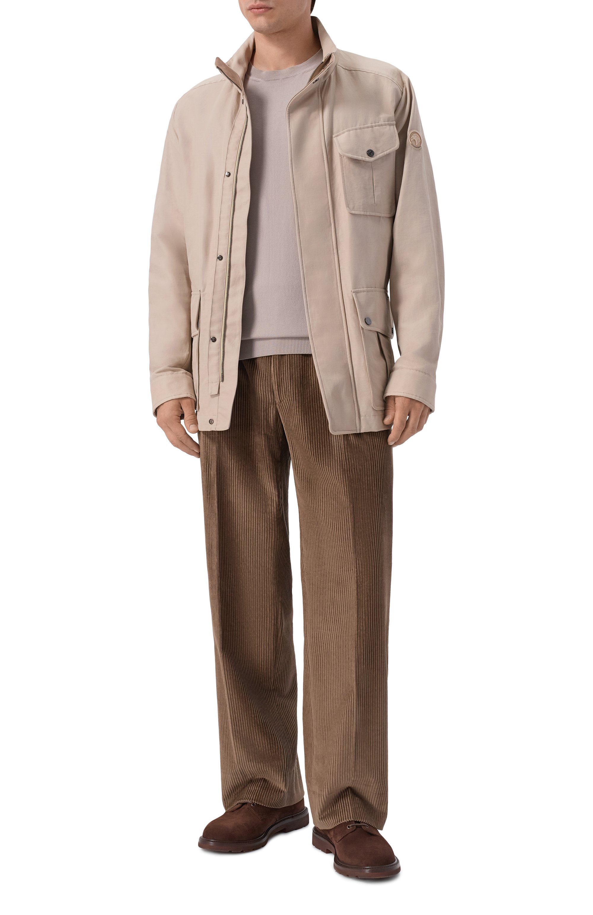 Вельветовые брюки CORNELIANI, арт. 284L26/2A18203, фото 2