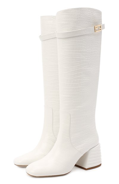 Кожаные сапоги FENDI, арт. 8W7094 TC3, фото 1