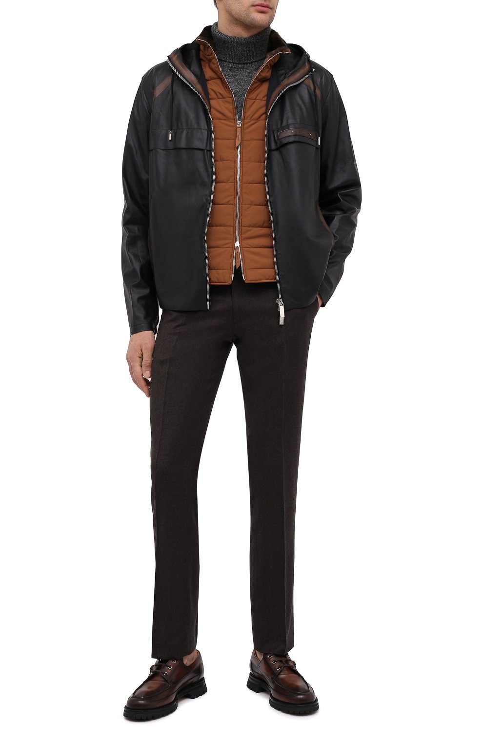 Кожаный бомбер BERLUTI, арт. R19LBL93-001, фото 2