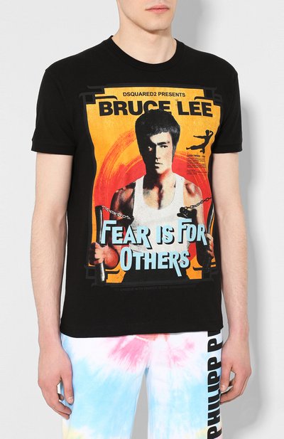 Хлопковая футболка DSQUARED2, арт. S71GD0901/S22507, фото 3