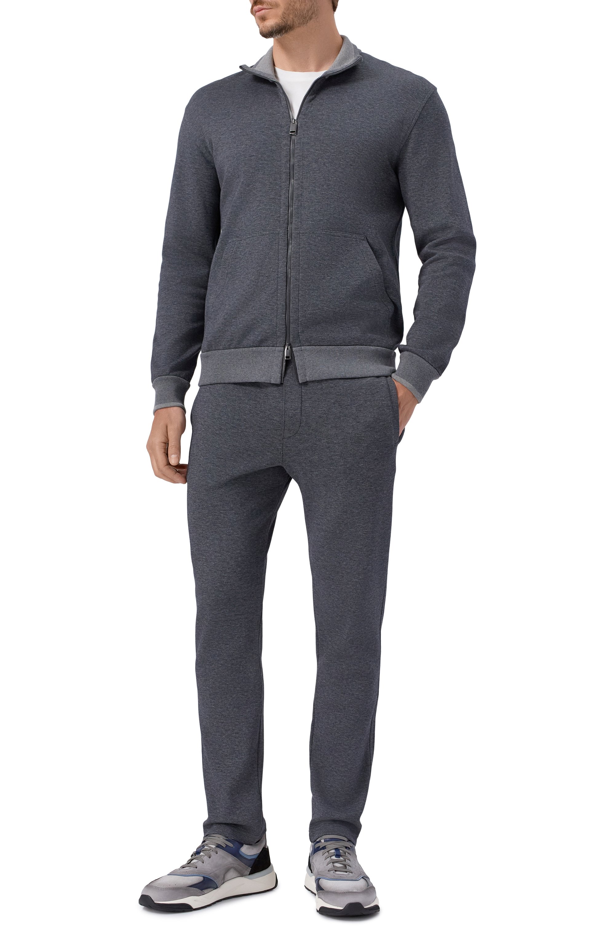 Кожаные кроссовки innova SANTONI, арт. MBIG22112BINGXUB, фото 2