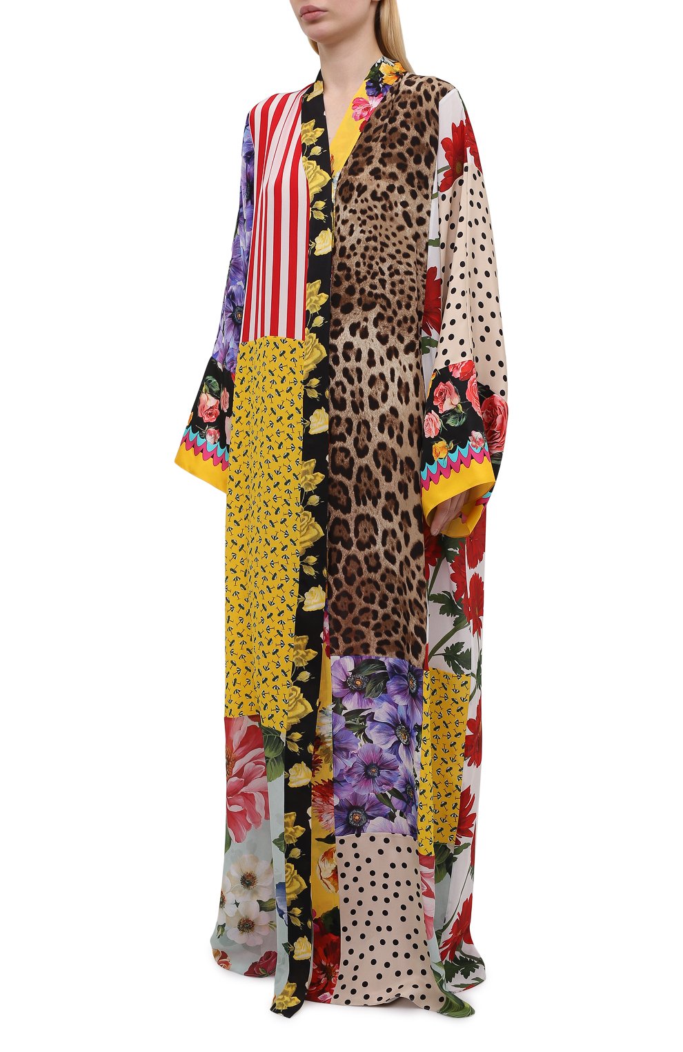 Шелковое платье DOLCE & GABBANA, арт. F6P0ST/GDY33, фото 3