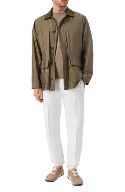 Хлопковые джоггеры EMPORIO ARMANI, арт. EM004542/AF10013, фото 2