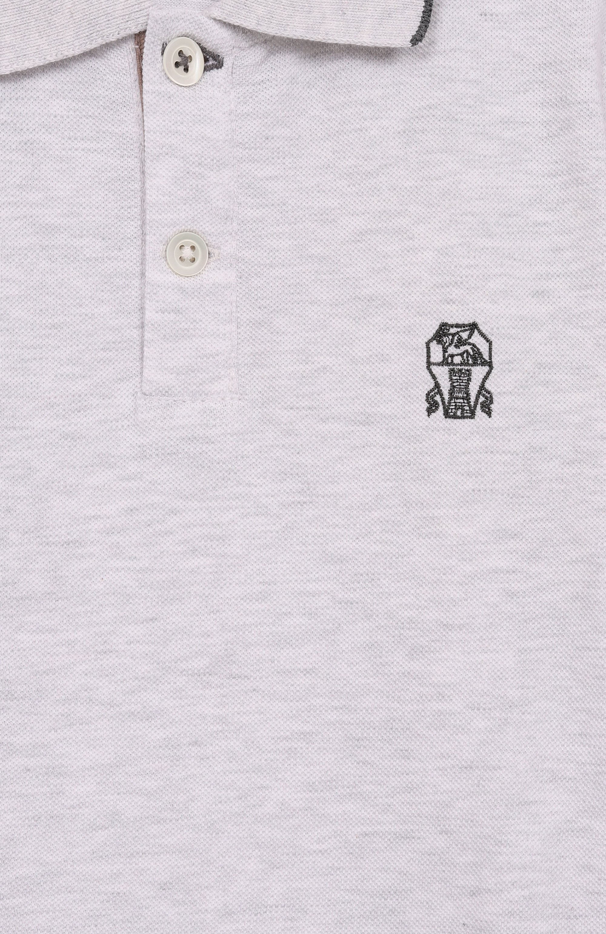 Хлопковое поло BRUNELLO CUCINELLI, арт. BE854T315B, фото 3