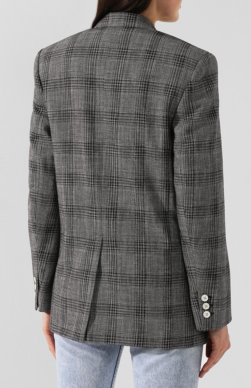 Жакет из смеси хлопка и шерсти ISABEL MARANT, арт. VE1067-19A011I/DEAGAN, фото 4