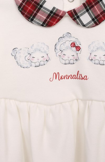 Комплект из туники и ползунков MONNALISA, арт. 35D512, фото 4