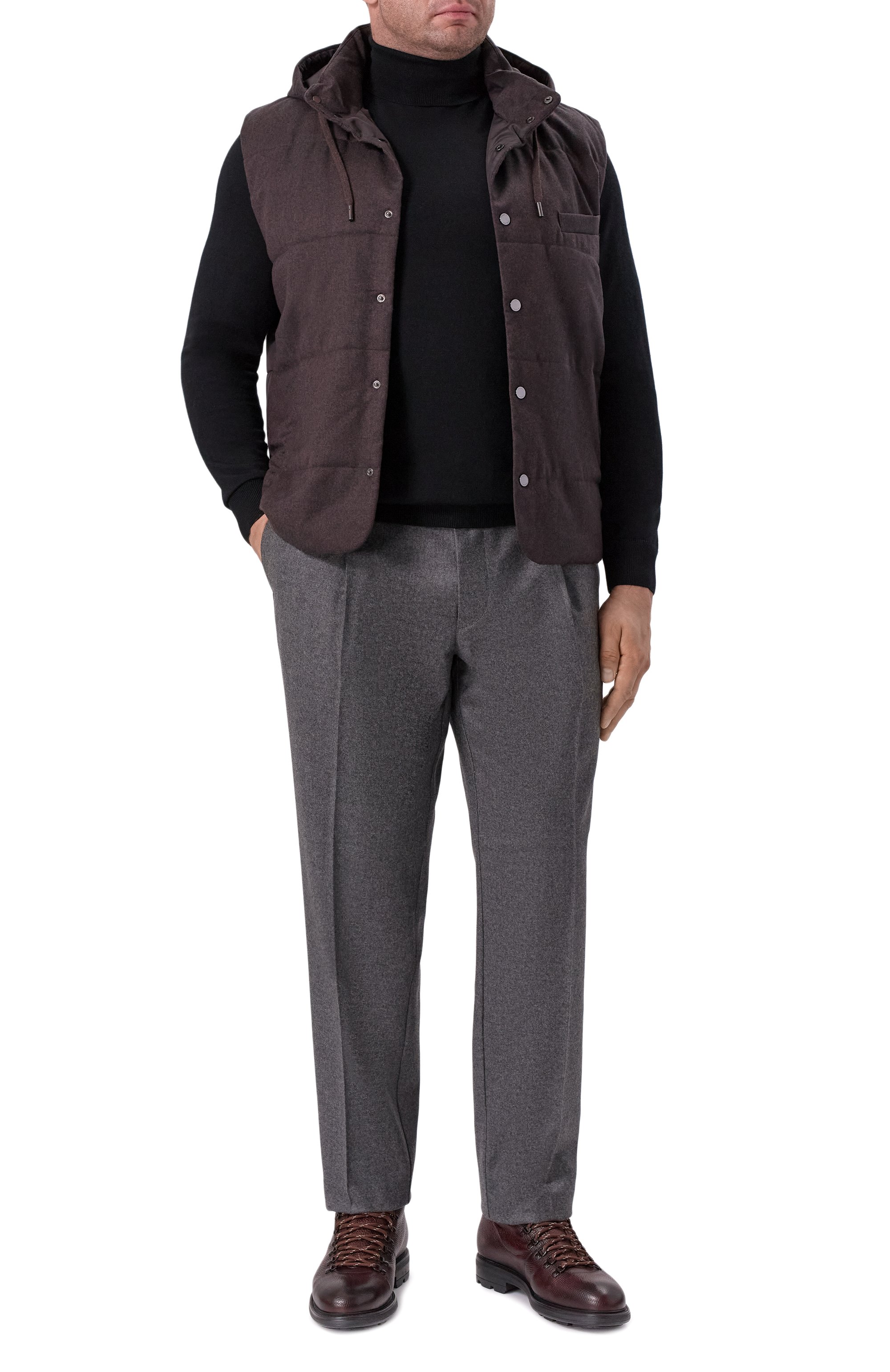 Шерстяная водолазка VAN LAACK черного цвета по цене 29950 руб., арт. VL-SAINI-F/S00176/3XL-6XL, фото 2 Шерстяная водолазка VAN LAACK, арт. VL-SAINI-F/S00176/3XL-6XL, фото 2