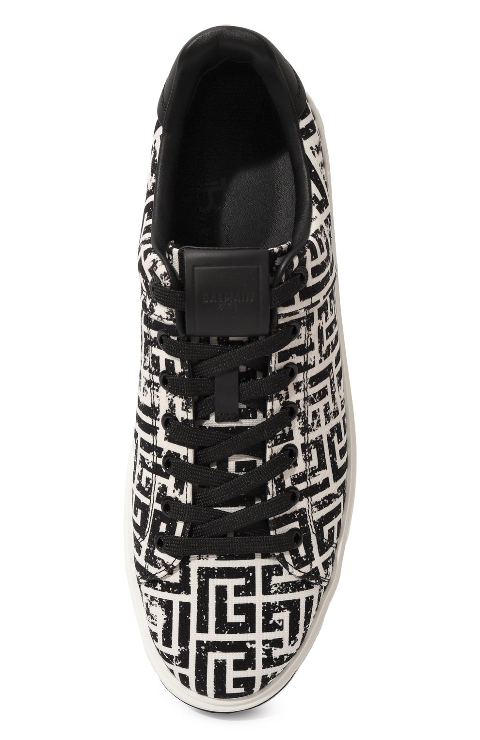 Текстильные кеды b-court BALMAIN, арт. XM0VI288TCLM, фото 6