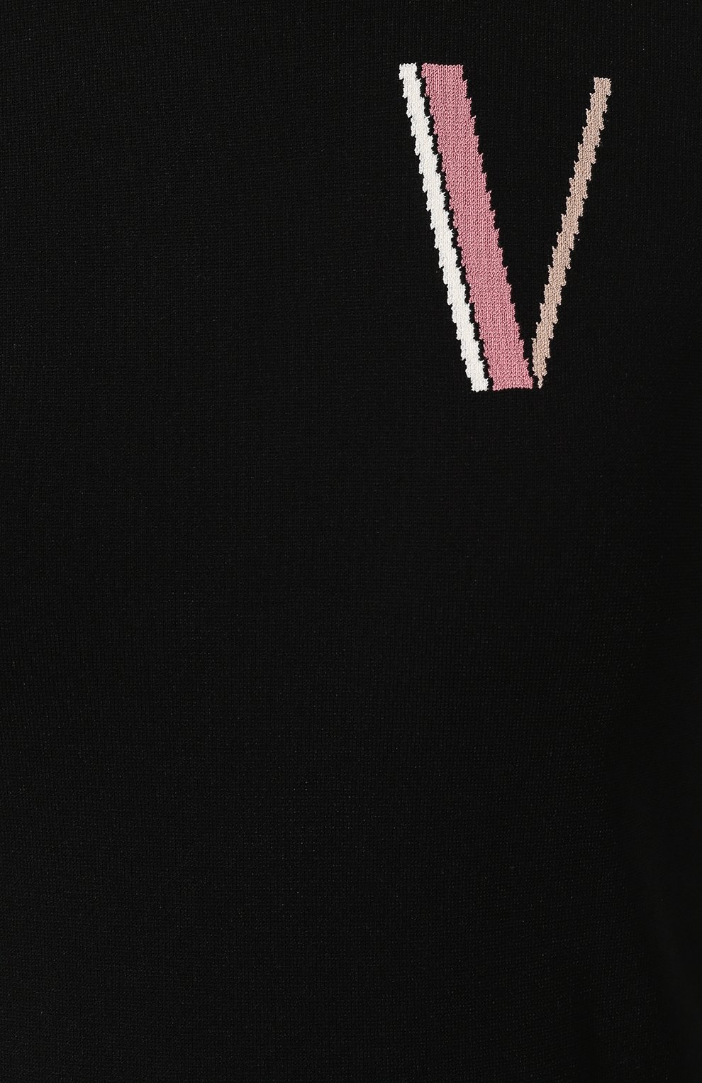 Платье из вискозы VALENTINO черного цвета по цене 230000 руб., арт. TB3KDA5757B, фото 5 Платье из вискозы VALENTINO, арт. TB3KDA5757B, фото 5