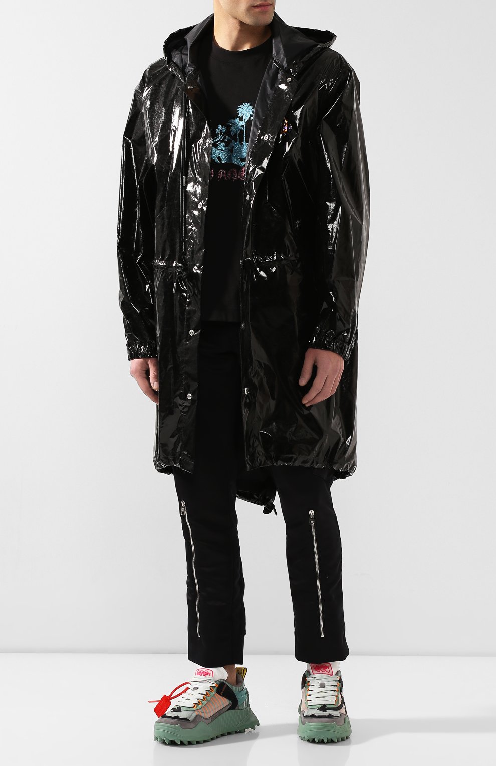 Комбинированные кроссовки odsy-1000 OFF-WHITE, арт. 0MIA139F19800040B310, фото 2