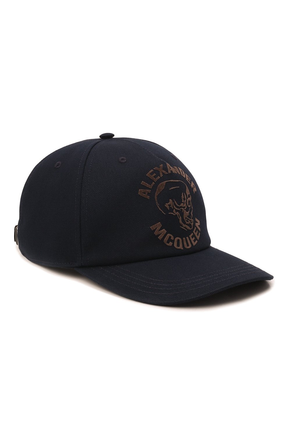 Хлопковая бейсболка ALEXANDER MCQUEEN, арт. 680247/4105Q, фото 1