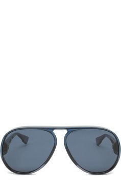 Женские солнцезащитные очки DIOR EYEWEAR темно-синего цвета, арт. DI0RLIA PJP | Фото 3 (Статус проверки: Проверена категория, Требуются правки; Тип очков: С/з; Региональные ограничения белый список (Axapta Mercury): RU, Не проставлено; Материал сплава: Проверено; Нос: Не проставлено)