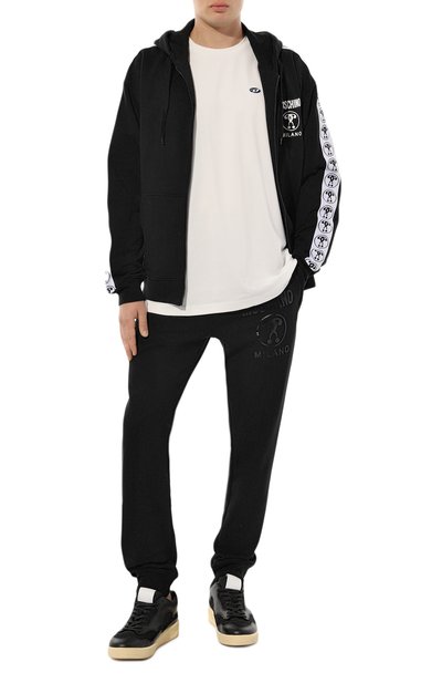 Хлопковая футболка DIESEL, арт. A03819/0AIJU, фото 2