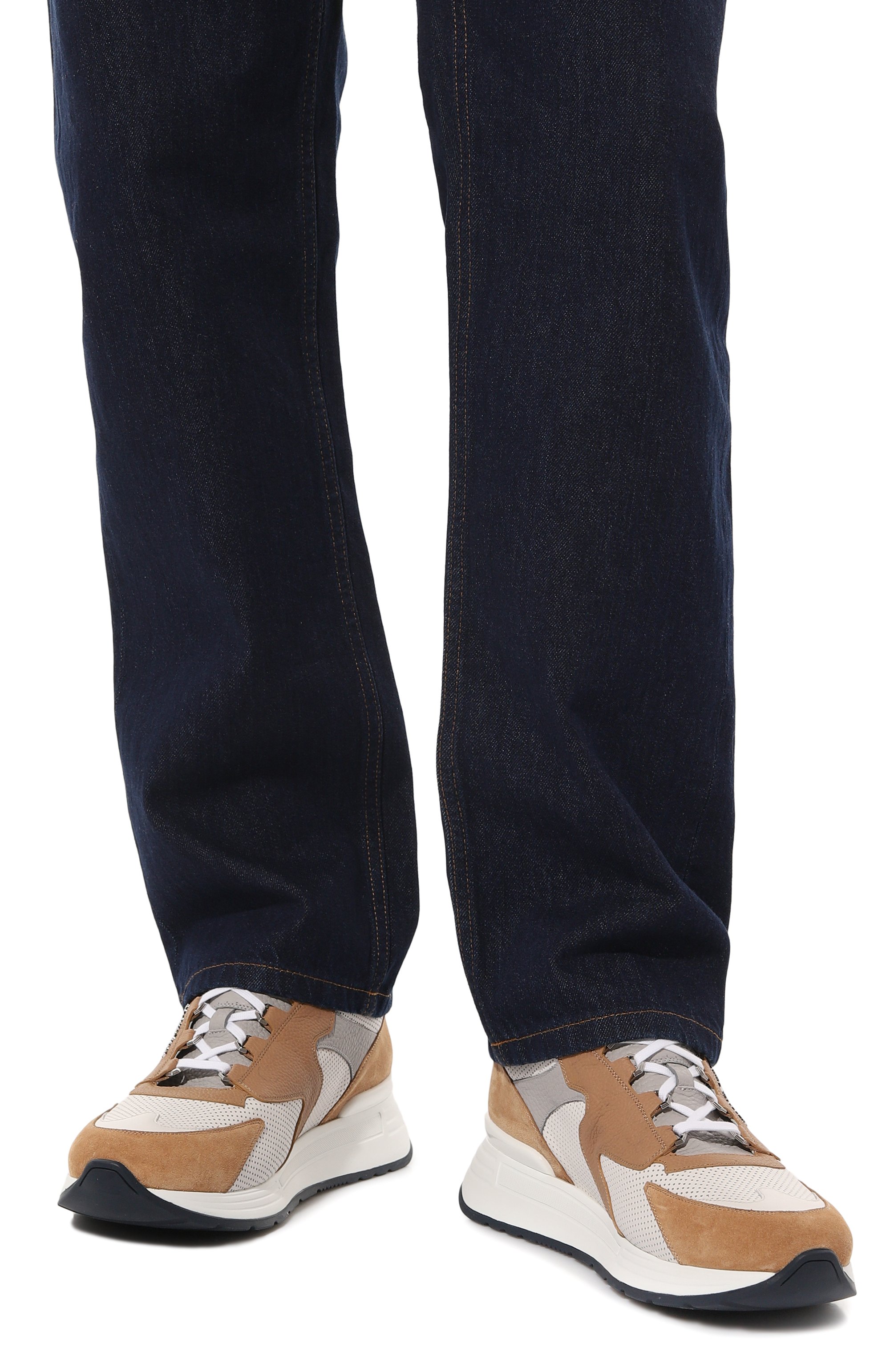 Кожаные кроссовки STEFANO RICCI, арт. UF26EG6508/SDPMW, фото 3