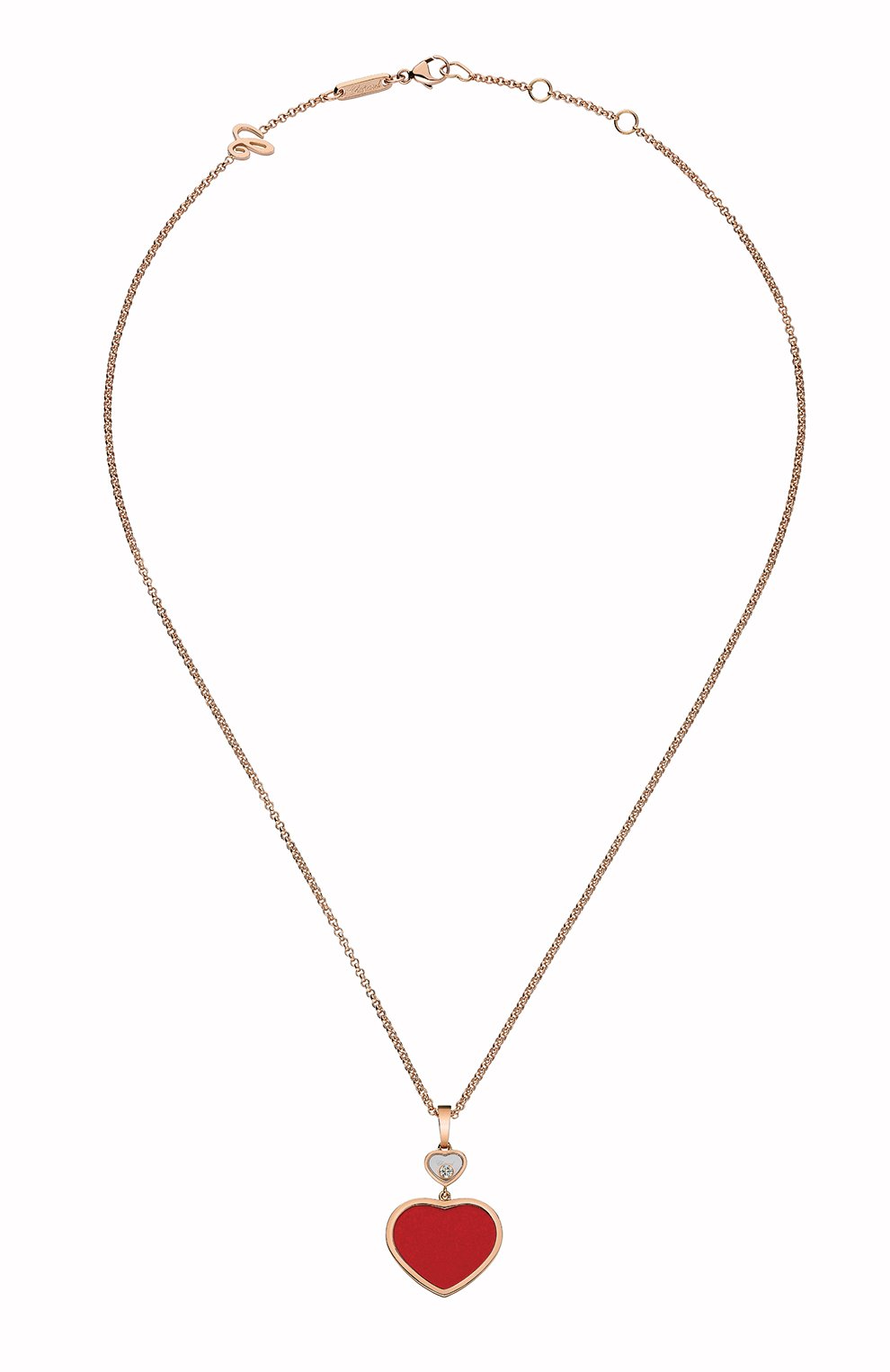 Кулон CHOPARD бесцветного цвета по цене 513500 руб., арт. 797482-5801, фото 2 Кулон CHOPARD, арт. 797482-5801, фото 2