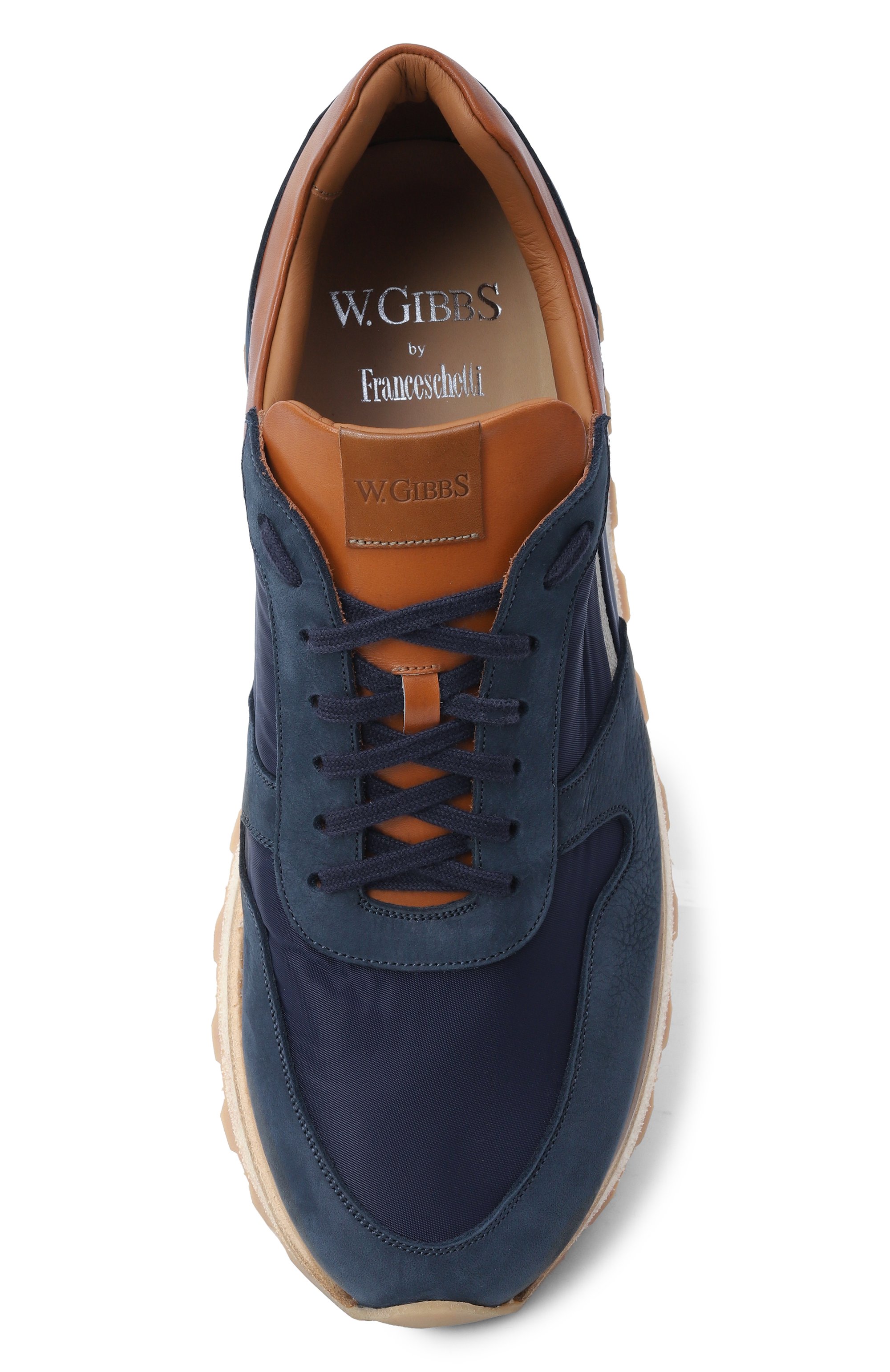 Комбинированные кроссовки orlando W.GIBBS, арт. 0998029/NABUK+TESS, фото 6