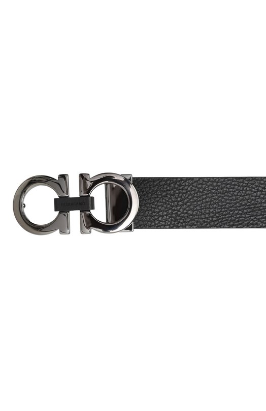 Двусторонний ремень Ferragamo 678783/476361 Чёрный  678783/476361 Фото 5