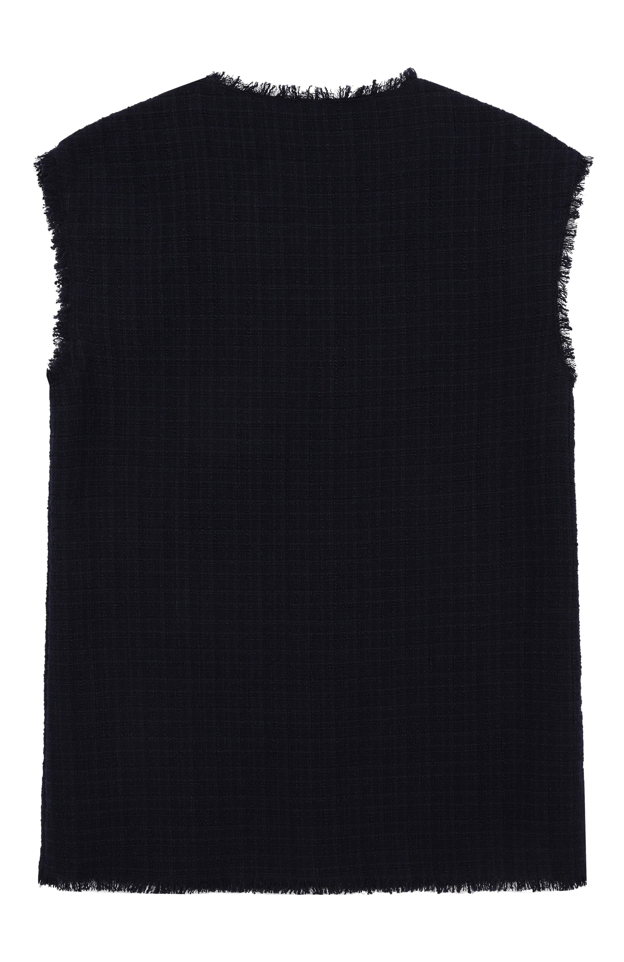 Твидовый жилет IL GUFO, арт. P25GI054C5052/16A, фото 2