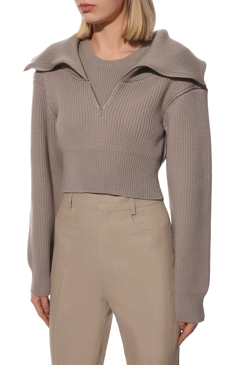 Шерстяной свитер JACQUEMUS, арт. 213KN501-2200, фото 3