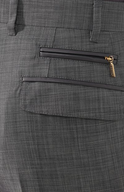 Брюки из смеси шерсти и шелка ZILLI, арт. M0R-40-38N-36139/0001, фото 5