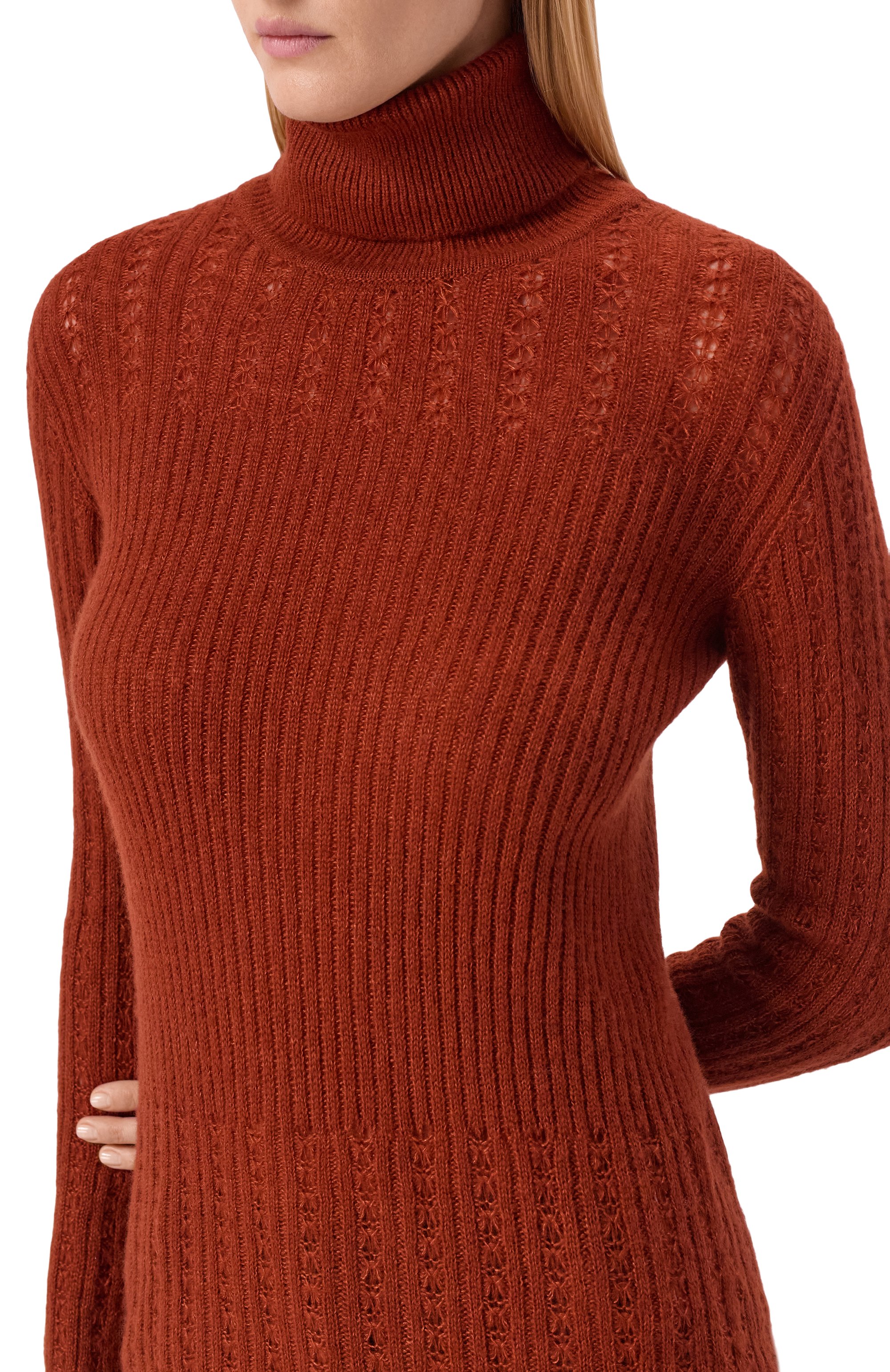 Свитер из кашемира и шелка KITON, арт. D6071532368, фото 5