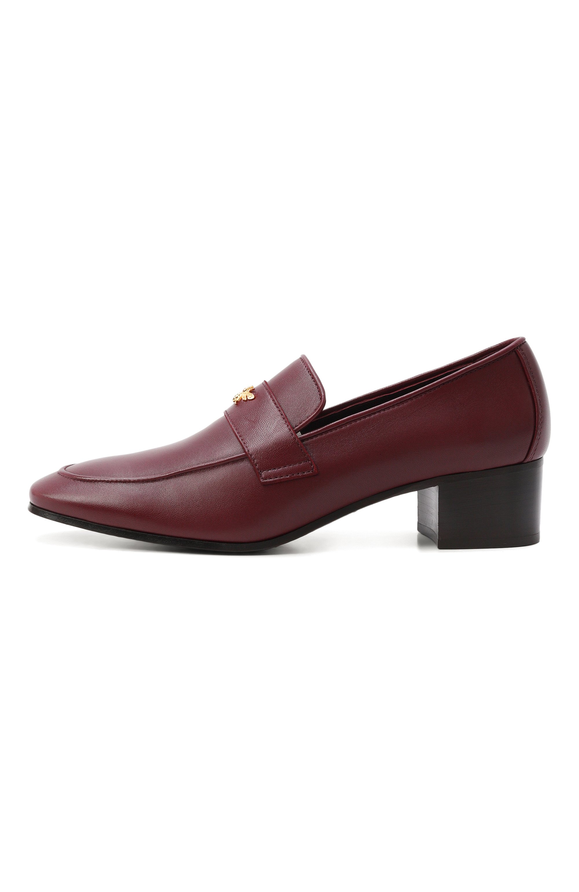 Кожаные туфли flâneur BOUGEOTTE бордового цвета по цене 105500 руб., арт. FL35S-LEGANA-B0RD51916P, фото 4 Кожаные туфли flâneur BOUGEOTTE, арт. FL35S-LEGANA-B0RD51916P, фото 4