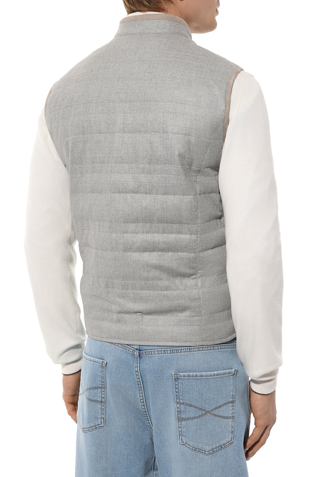 Двусторонний жилет CORNELIANI, арт. 93C525-9318264, фото 4
