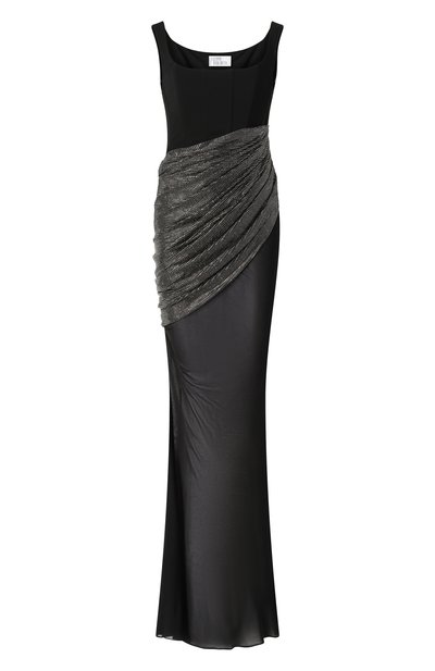 Женское платье с отделкой стразами GIUSEPPE DI MORABITO, арт. 04SSLD151FC 04428