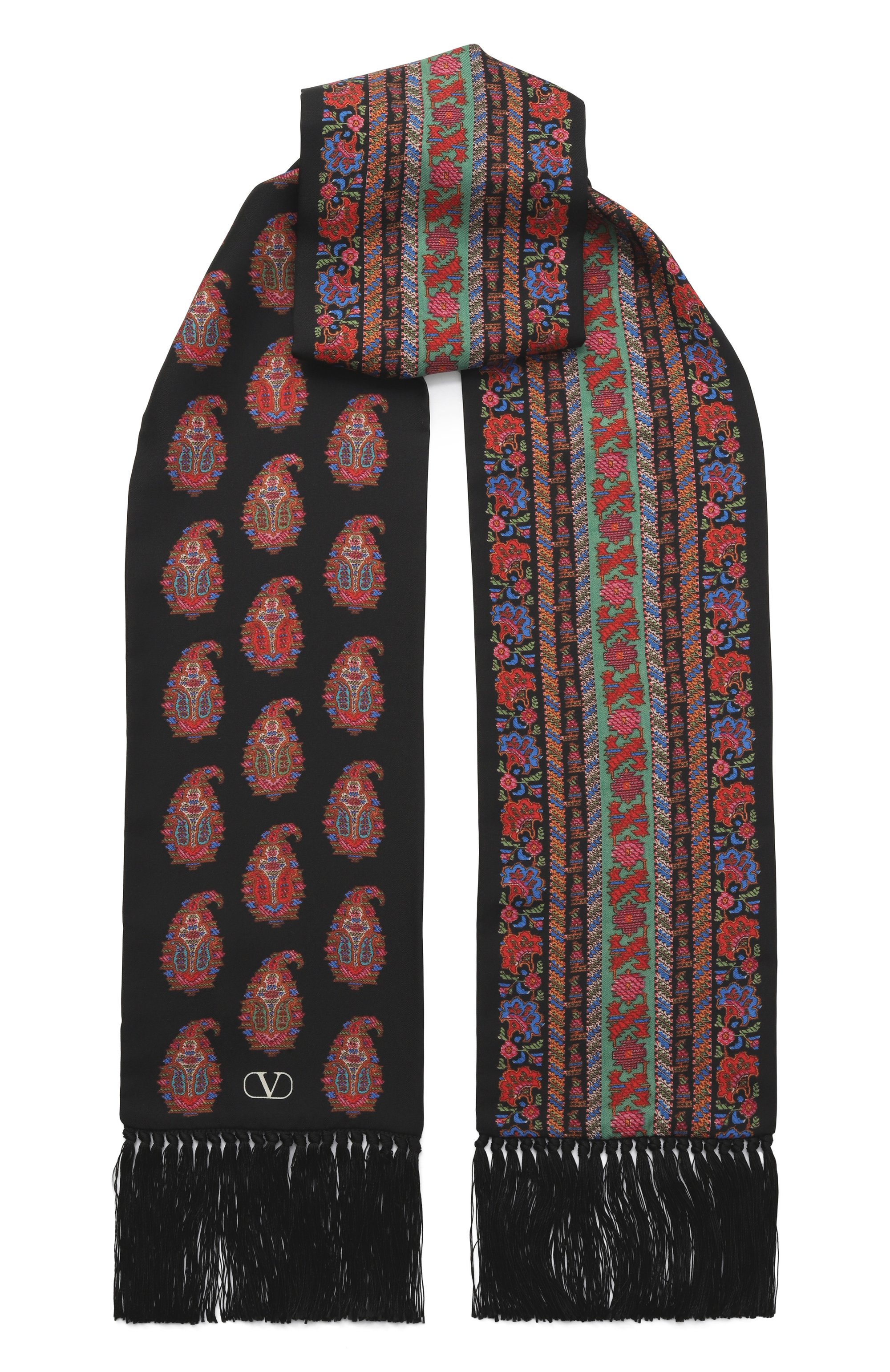 Шелковый шарф VALENTINO, арт. 7W2E600A/KTG, фото 1