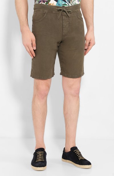 Льняные шорты 120% LINO, арт. R0M2120/0253/000, фото 3