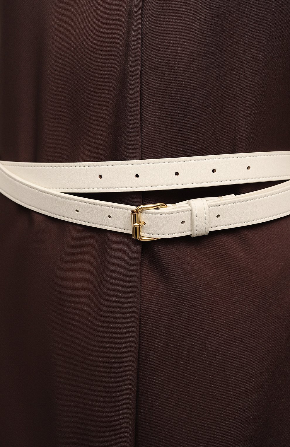 Ремень VIKA GAZINSKAYA молочного цвета по цене 10000 руб., арт. S23-Blt02-9, фото 2 Ремень VIKA GAZINSKAYA, арт. S23-Blt02-9, фото 2