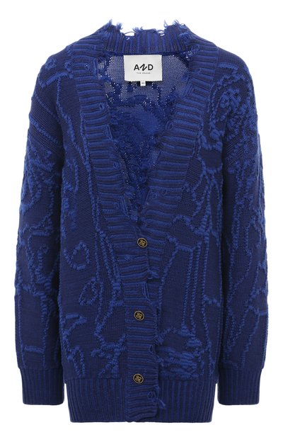 Женский шерстяной кардиган AND THE BRAND, арт. W24-CG011-0702-449