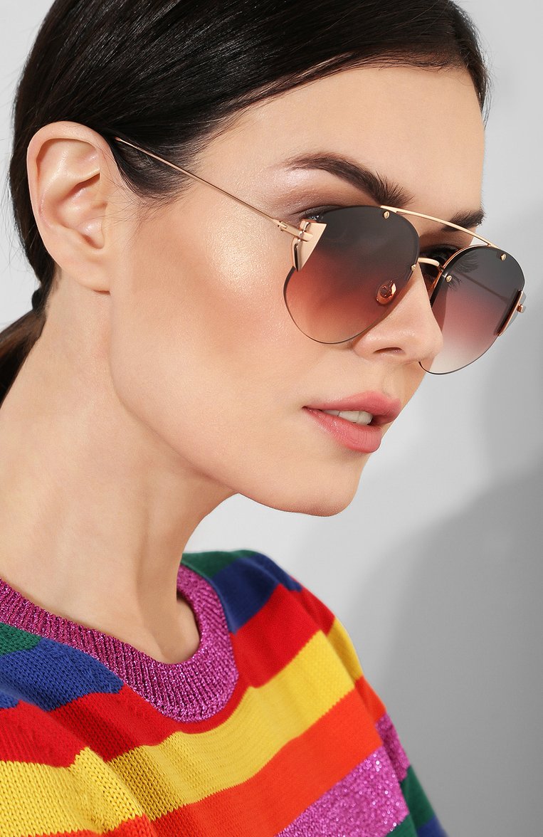 Женские солнцезащитные очки DIOR EYEWEAR красного цвета, арт. DI0RSTR0NGER DDB | Фото 2 (Материал внутренний: Не назначено; Региональные ограничения белый список (Axapta Mercury): Не проставлено, RU; Нос: Не проставлено; Тип очков: С/з; Материал: Металл; Статус проверки: Проверена категория; Оптика Гендер: оптика-женское; Очки форма: Овальные, Авиаторы)