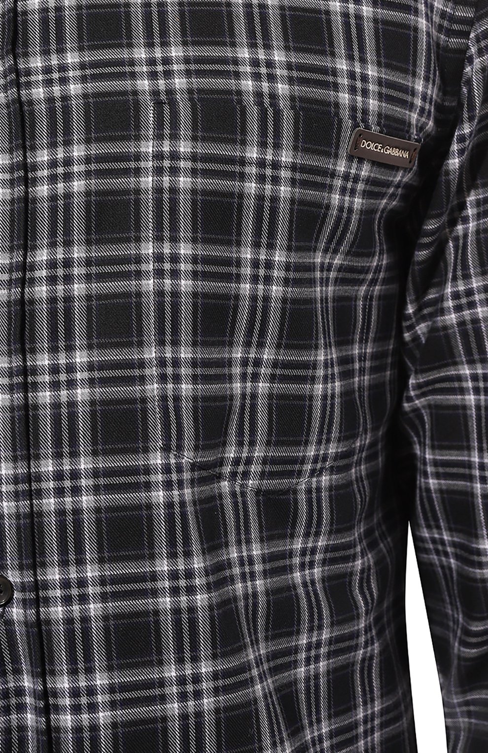 Хлопковая рубашка DOLCE & GABBANA, арт. G5JZ9T/FQ6CS, фото 5