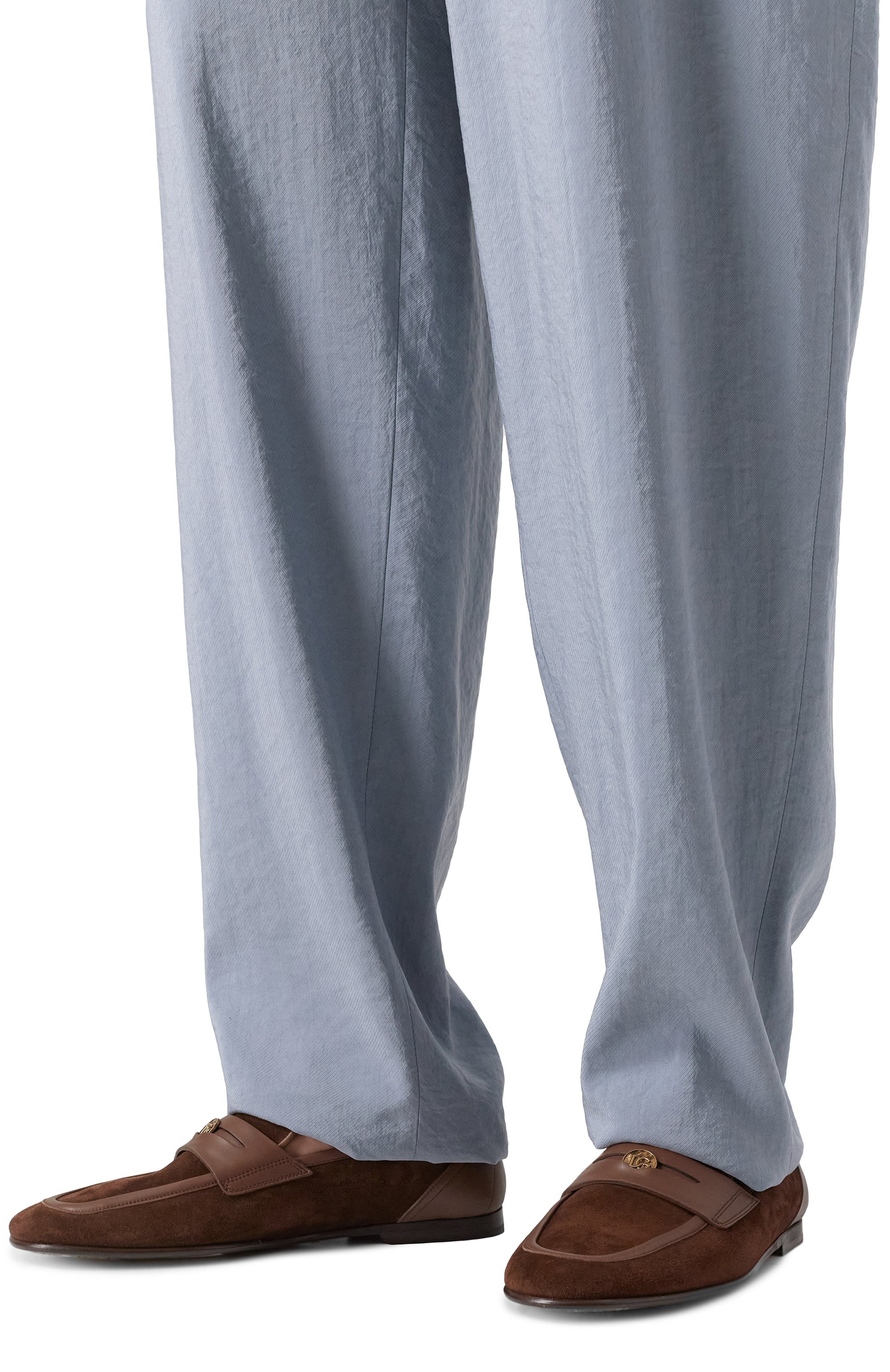 Замшевые лоферы ariosto DOLCE & GABBANA, арт. A50741/A0084, фото 3