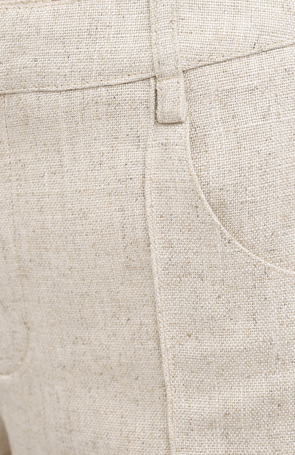 Шорты из вискозы и льна JACQUEMUS бежевого цвета по цене 28300 руб., арт. 203PA07/124140, фото 5 Шорты из вискозы и льна JACQUEMUS, арт. 203PA07/124140, фото 5