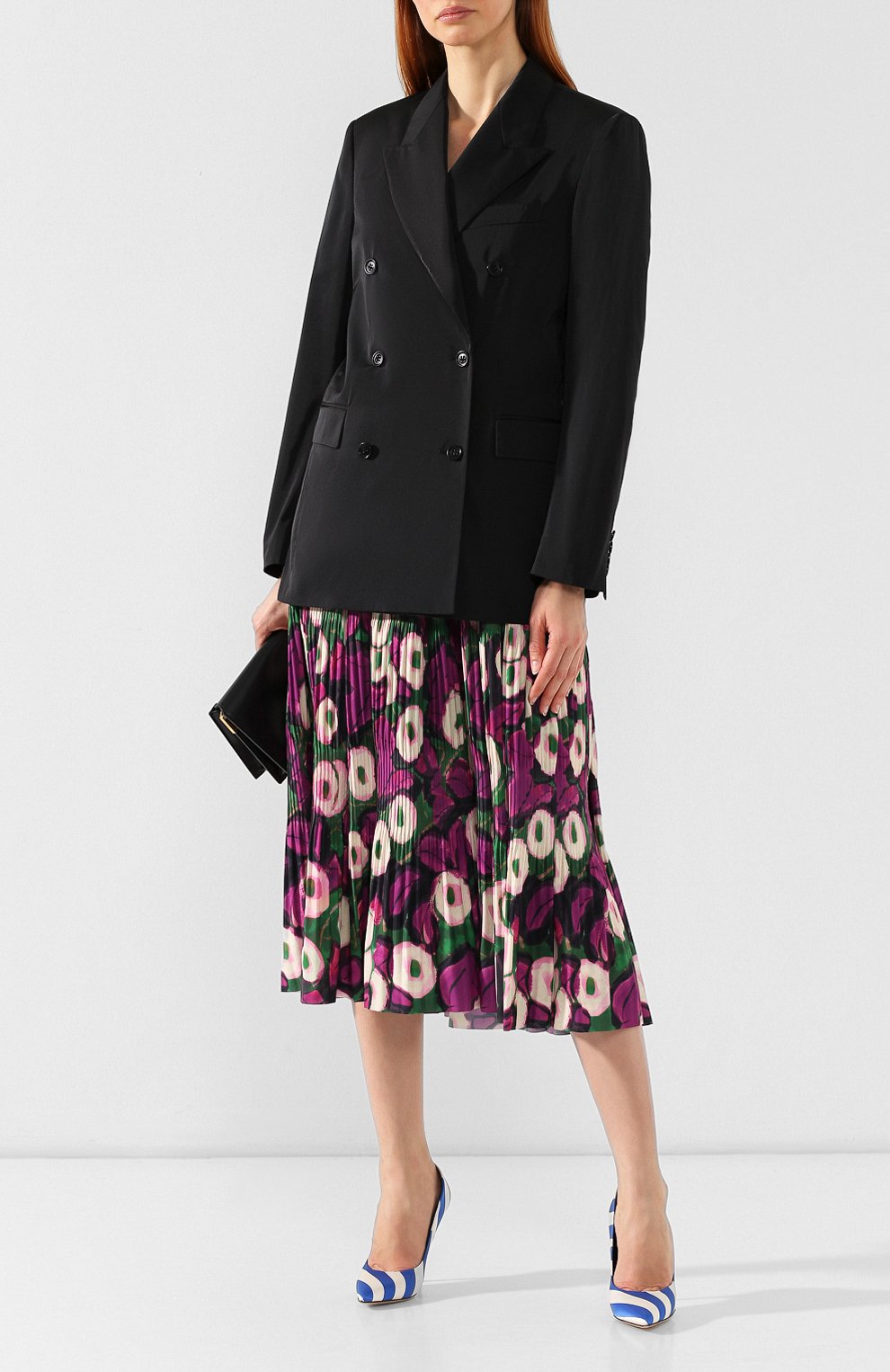 Двубортный жакет DRIES VAN NOTEN, арт. 191-10436-7371, фото 2