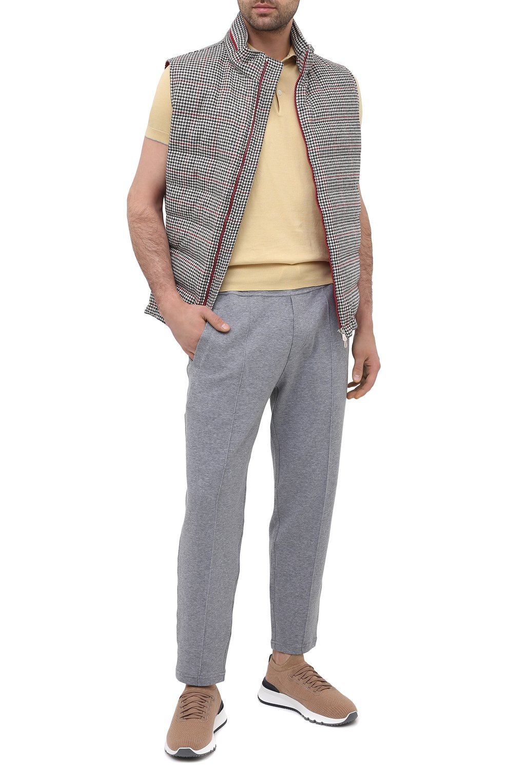 Текстильные кроссовки BRUNELLO CUCINELLI, арт. MZUWLB0259, фото 2