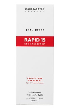 Ополаскиватель для полости рта rapid 15 red grapefruit (200ml) MONTCAROTTE бесцветного цвета, арт. MCM0215 | Фото 2 (Региональные ограничения белый список (Axapta Mercury): Не проставлено; Нос: Не проставлено)