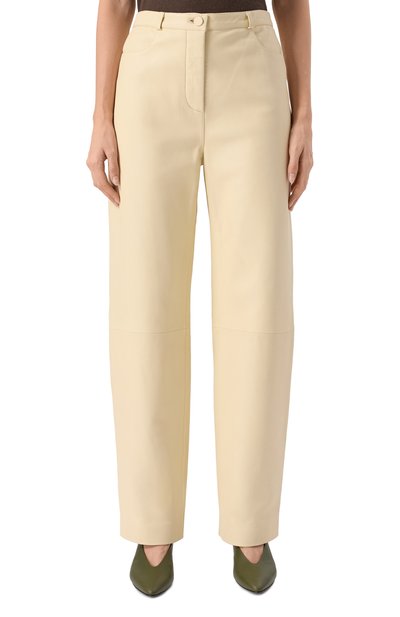 Кожаные брюки LOULOU DE SAISON, арт. C0BE, фото 3