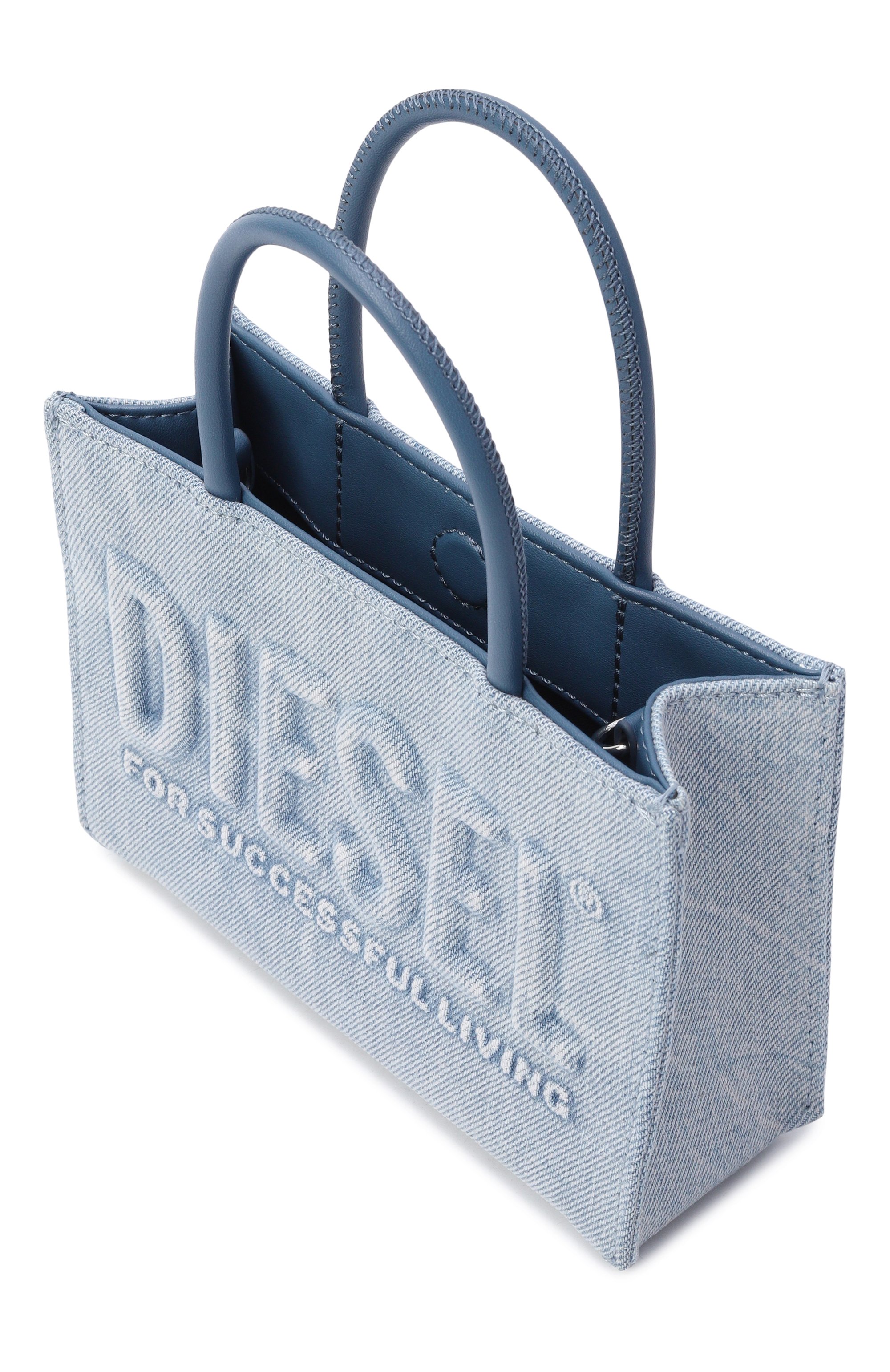 Сумка dsl 3d DIESEL голубого цвета по цене 26600 руб., арт. J02529/P1730, фото 3 Сумка dsl 3d DIESEL, арт. J02529/P1730, фото 3