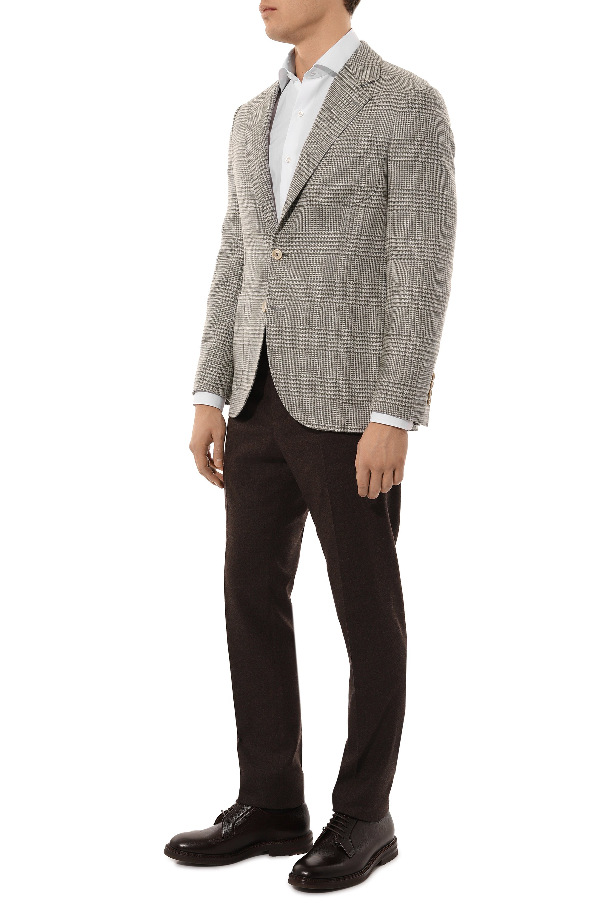 Кожаные дерби BRUNELLO CUCINELLI, арт. MZUNAIX810, фото 2